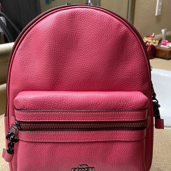 Coach medium backpack..pink